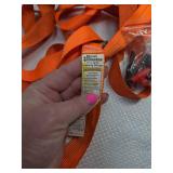 Haul Master 1-inch x 12ft Orange Lashing Straps