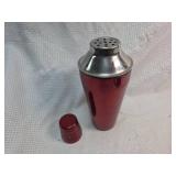 Red Metallic Cocktail Shaker