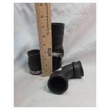 Rubber Drain Pipe Connectors with Clamps