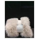 50\"x60\" Lush Faux Fur Throw - Threshold designed with Studio McGee - Retail: $40