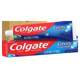 Colgate Cavity Protection Toothpaste with Fluoride, Minty Great Regular Flavor, Anti Cavity Toothpaste, 6 Oz Tube