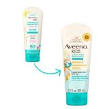 Aveeno Kids Continuous Protection Zinc Oxide Mineral Sunscreen Lotion for Children