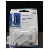 Prime-Line U 9809 Sliding Window Lock for Vinyl Windows Easy Installation to Keep Windows Securely Closed Diecast Construction, White (2 Pack)
