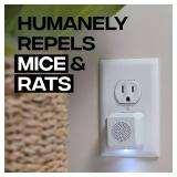 Victor PestChaser Rodent Repellent with Nightlight - Rodent Repellent Indoor Ultrasonic - Rodent Repeller - M756K - Mouse Deterrent Plug in - Mouse Plug in Repellent for House - 6 Units - Retail: $53