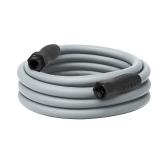 Flexzilla Colors SwivelGrip Garden Hose 5/8 in. x 25 ft., Lightweight All-Weather Water Hose, Durable and Flexible, Leak-Free Connections, Slate Grey - Retail: $33