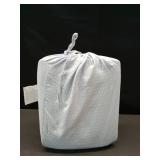 Twin/Twin XL Microfiber Sheet Set Blue Dash - Room Essentials: Includes Pillowcase, Fits up to 15\" Mattress