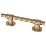 Franklin Brass Adjusta-Pull (5-Pack) Adjustable Drawer Pulls | Fits 1-3/8 to 4 Inch Hole Centers | Champagne Bronze Cabinet Handles | Francisco
