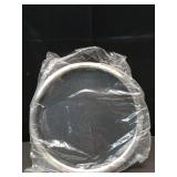 Service Ideas TR1614RI Tray with Removable Insert, 14\" Round, Stainless Steel - Retail: $51