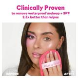 The Original MakeUp Eraser PRO, Effortlessly Remove All Makeup Using Only Water, Including Waterproof Mascara, Eyeliner, Foundation, Lipstick, Sunscreen,and More! Original Pink, 1ct.