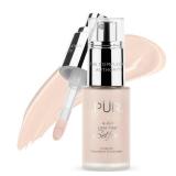 PUR MINERALS 4-in-1 Love Your Selfie Longwear Foundation & Concealer, Full Coverage Liquid Foundation, Hydrating Formula, Cruelty Free
