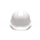 Pyramex Safety White Cap Style 6 Point Snap Lock Suspension Hard Hat