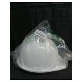Pyramex Safety White Cap Style 6 Point Snap Lock Suspension Hard Hat