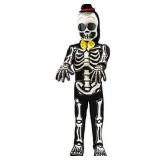 Spooktacular Creations Spooktacular Creations Skelebones Costume (Medium(8-10Yr)) Black Costume_Outfit - Retail: $45