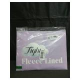 Tyusatu Fleece Lined Tights Leggings Women Black,Fleece Lined Tights Thermal Warm or Winter Skintone Sheer medium