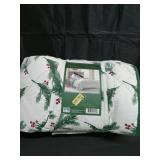 Hallmark Queen Flannel Greenery Print Quilt Set - Retail: $70