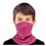 Dymex Kids Neck Warmer Gaiter Winter Fleece Face Neck Cover Balaclava Cold Weather Windproof Face Mask for Boys Girls