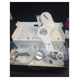 LUXE Bidet NEO 120 - Single Nozzle, Self-Cleaning, Non-Electric Bidet Attachment for Toilet Seat, Adjustable Water Pressure, Rear Wash (Blue) - Retail: $34