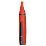 Remington ND3150CDN Pocket Size Battery Operated Travel Nose Ear Trimmer, Red