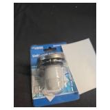 Toe Touch (Tip Toe, Foot Actuated) Bath Tub/Bathtub Drain Stopper Includes 3/8\" and 5/16\" Fittings Brushed Nickel