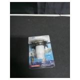 Toe Touch (Tip Toe, Foot Actuated) Bath Tub/Bathtub Drain Stopper Includes 3/8\" and 5/16\" Fittings Brushed Nickel