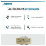 Schlage F170 ACC 622 RH Right Handed Accent Door Lever, One Sided Non-Turning Dummy Door Handle, Matte Black