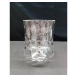 Aspen Creative 23530-63-2, Clear Hammered Glass Shade for Lighting Fixture/Vanity Light/Wall Light/Pendant, Size: 4-1/2\" D x 5-3/8\" H, 2 Pack - Retail: $43