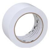 3M Vinyl Tape 764, General Purpose, 2 in x 36 yd, White, 1 Roll, Light Traffic Floor Marking Tape, Social Distancing, Color Coding, Safety, Bundling