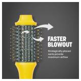 Drybar The Double Shot Oval Blow-Dryer Brush Smooth, Shiny Hair with Volume and Less Frizz Salon Styling Brush for Faster Blowouts - Retail: $109
