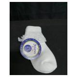 Jefferies Socks 2 Pack Eyelet Lace Trim And Lace Trim Sock - White/White, 12-24 Months