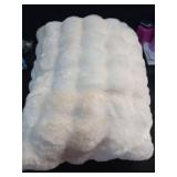 Bubble Fur Throw Ivory - Threshold - Retail: $75