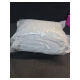 Full 250 Thread Count Organic Percale Sheet Set Gray Chambray - Threshold - Retail: $60