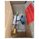 JONATHAN Y JYL7574A Jaxon 13.25\" 2-Light Industrial Farmhouse Iron LED Vanity Coastal Contemporary Bathroom Hallway Living Room Bedroom Mirror Cabinet, Oil Rubbed Bronze/Brass Gold