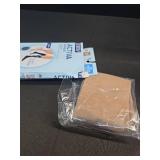 JOBST ACTIVA Opaque 15-20 mmHg Compression Socks for Women and Men, Knee High, Closed Toe, Silky Beige, X-Large