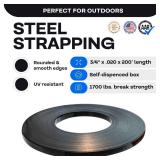 IDL Packaging 3/4\" x .020\" x 200