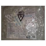 Command Indoor Mini Light Clips, 45 Clear Clips and 54 Command Strips, Damage Free Hanging Christmas Decorations, Wall Clips for Hanging Lights and Cable Management, Holds up to 0.3 lb