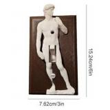 Funny Light Switch, Michelangelos David, Creative and Humorous Light Switch Covers, 3D Sculptural Light Switch Plate, Decorative Light Switch
