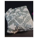 Full/Queen Matelasse Christmas Quilt Set Green Tree - Threshold - Retail: $59