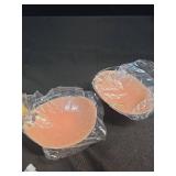 Niidor Adhesive Bra Strapless Bra Sticky Bras Creme, D cup