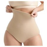 SHAPERMINT Shapewear for Women - Seamless Shapewear Tummy Control Panty, Body Shaper, Tummy Control Underwear for Women Nude XS/S
