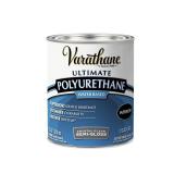 Varathane Water-Based Crystal-Clear Ultimate Polyurethane | Interior Wood Protection | Fast Dry Time | Easy Clean Up | Semi-Gloss | Quart