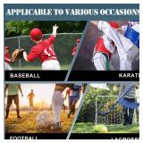 KOOPOW 2-Pack Boys Compression Briefs with Soft Protective Athletic Cup, Youth Peewee Underwear for Baseball, Football,White S