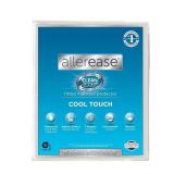 Allerease Twin Clean Boost Cool Touch Waterproof Machine Washable Fitted Mattress Protector: Hypoallergenic, Nylon & PET Fabric