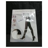 SKYASIA Sheer Control Top Pantyhose for Women, Black L