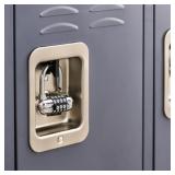 Master Lock Set Your Own Combination Padlock, Gym Locker Locks with Code for Securing Indoor Valuables, Color May Vary,1523D