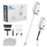 6 in1 Rotated Steam Mop Cleaner with 2 Modes ï¼Detachable Steam Mops for Floor, Laminate Floor, Tiles Cleaningï¼Sky Whiteï¼