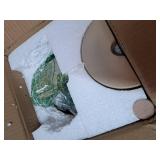 Fermentation Crock 1/2 Gallon - Sauerkraut Crock with Lid, Weights & Pounder - Ceramic Fermenting Crock Kit for Pickling Cabbage Kimchi Vegetables - 2 Liter Fermentation Jar - Stoneware Pickle Pot