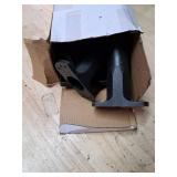 Manga Shelf Risers, 2 Pack Book Riser for Bookshelves, Black Wooden Height Adjustable Comic Books Shelves for Double Rows Display Stand for Books, Collectibles, Anime Figurines, Blind Boxes, CDs