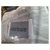 KSIIA Washable Dog Bed Deluxe Plush Dog Crate Beds Comfy Kennel Pad Anti-Slip Pet Sleeping Mat for Large, Jumbo, Medium, Small Dogs Breeds, 29\" x 21\", Gray