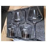 Chouggo Super Large 28Oz Wine Glasses Set of 4, Hand Blown Crystal Red Wine or White Wine Burgundy Glass, Hand Crafted by Artisans - Gifts for Women, Men, Wedding, Anniversary, Christmas, Birthday