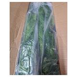 3 Pcs Artificial Norfolk Pine Garlands Christmas, 6 FT Dense Real Touch Winter Pine Garland Ornament, Green Artificial Greenery Garland for Table, Mantle, Wall, Indoor, Outdoor Christmas Decorations